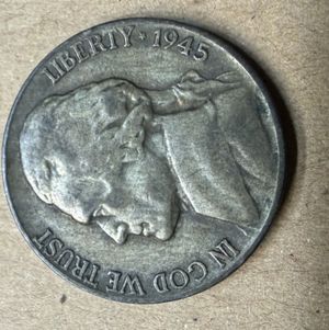 1945 Silver War Nickel  WWII History in Your Pocket