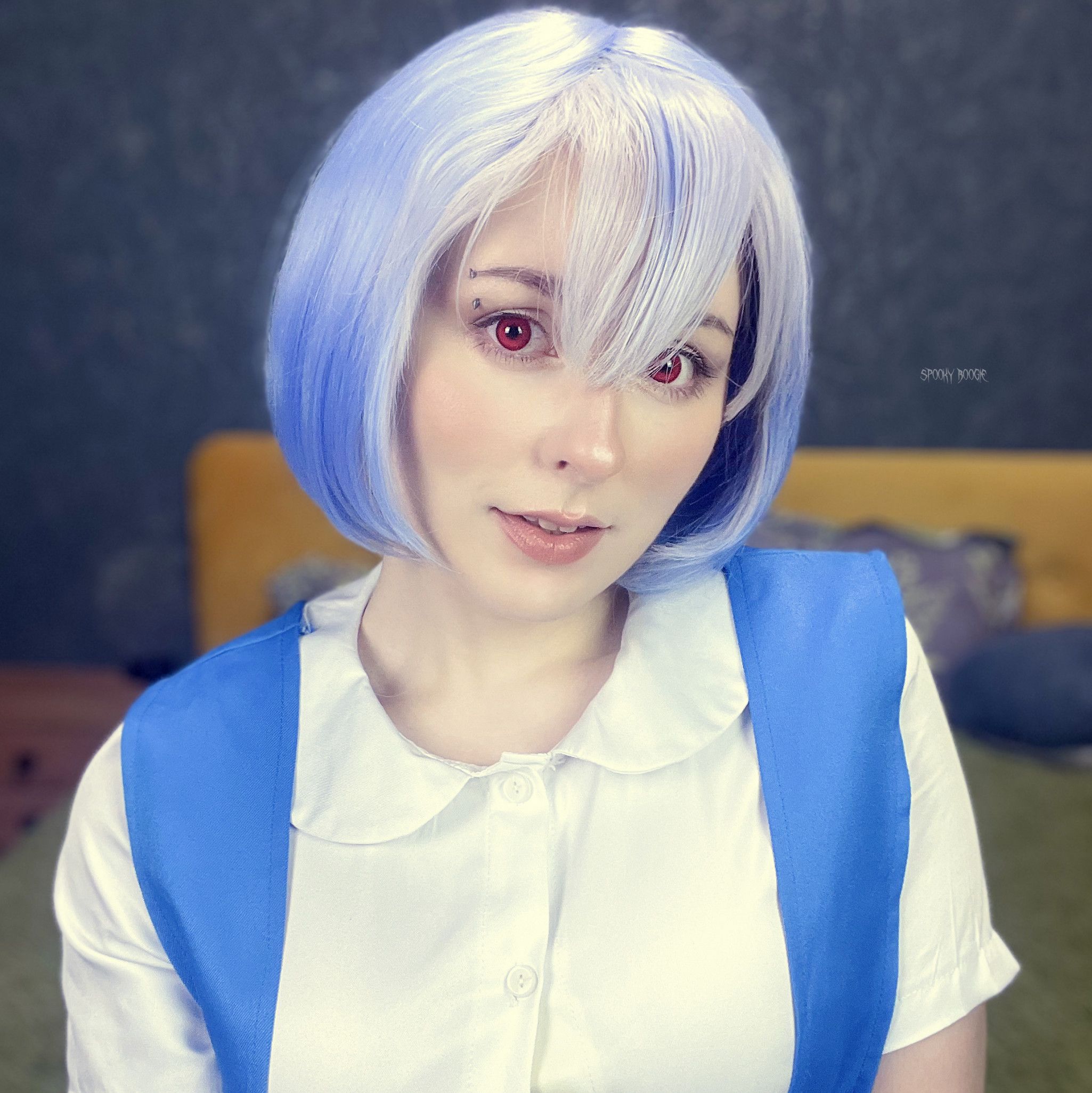Photo set Ayanami Rei from Evangelion ny Spooky Boogie