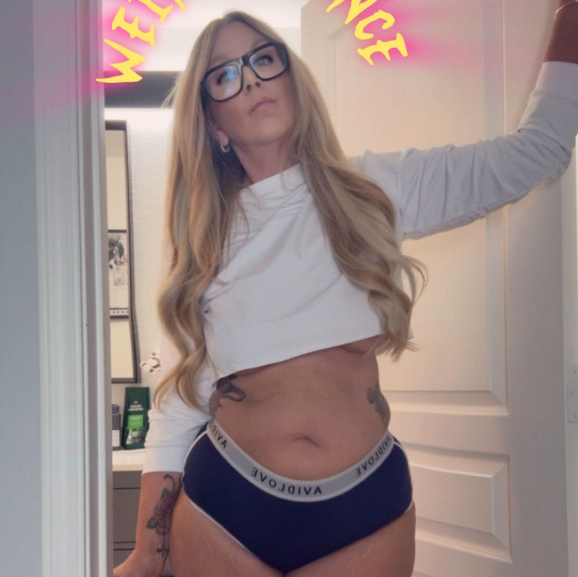 Weird Science Cotton bikini panty and video
