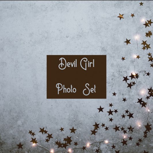 Devil Girl Photo Set