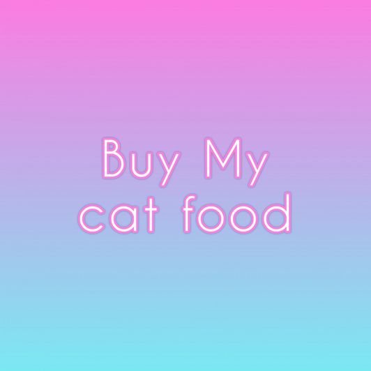Buy My cat food