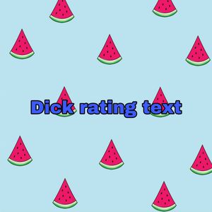 Dick rating