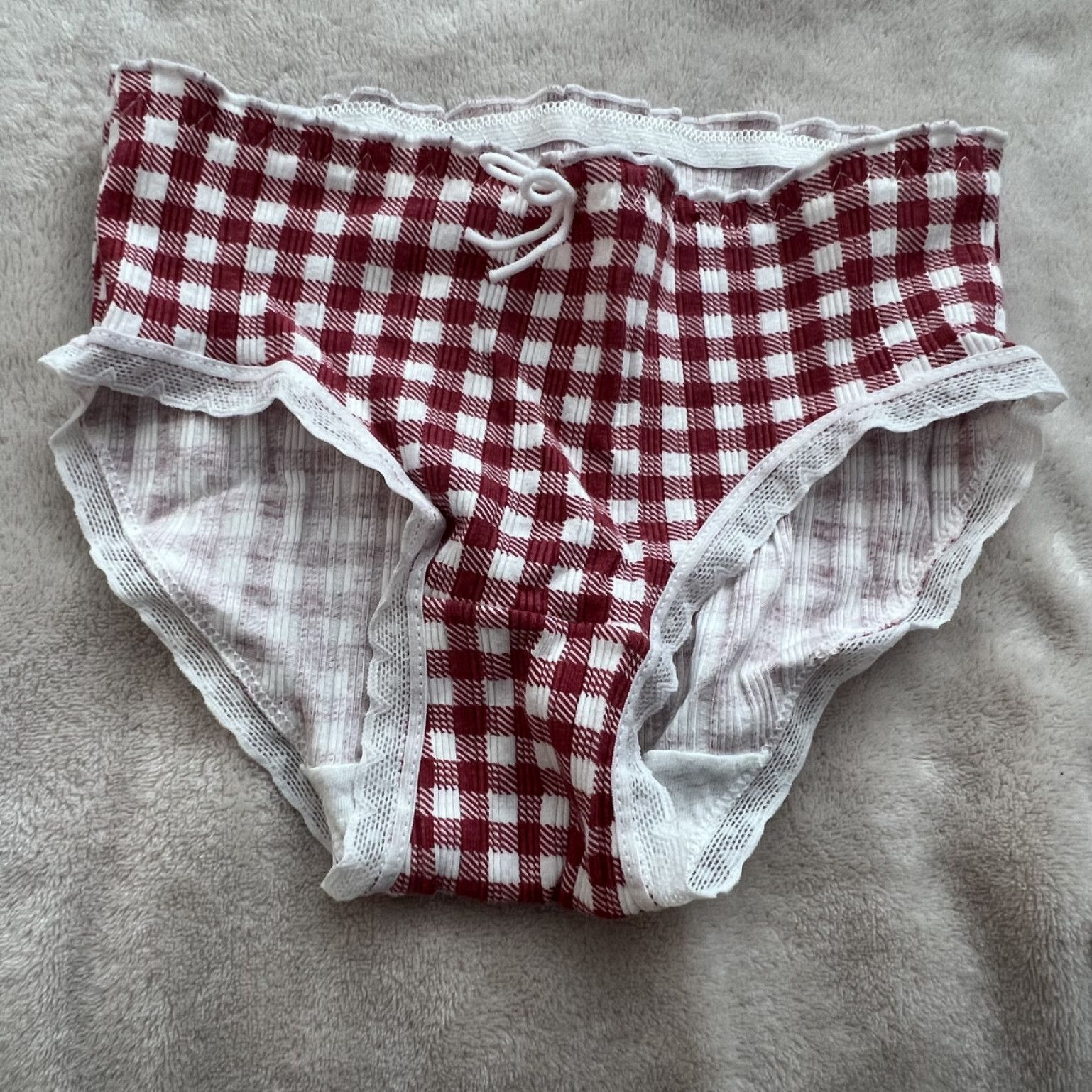 Plaid Underwear Panties