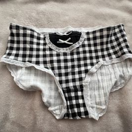 Checkered Bow tie Underwear