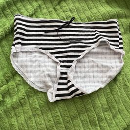 Striped Underwear with Bow