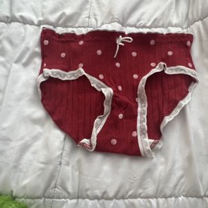 Red Polka Dot Panties