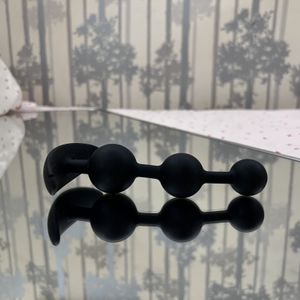 Black BDSM Anal Geisha Ball Toy