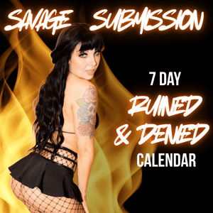 Ruined And Denied CBT JOI Calendar