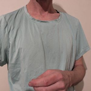 Light blue shirt