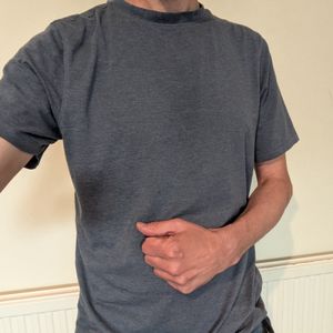Blue grey t shirt