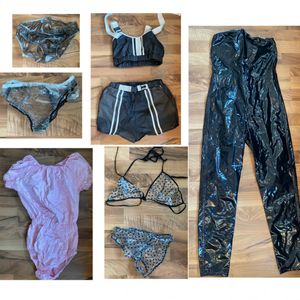 PVC clothing worn