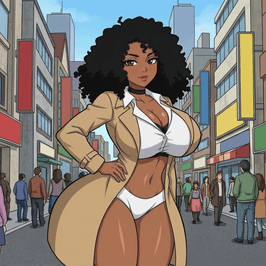 Andrea will draw anything for you