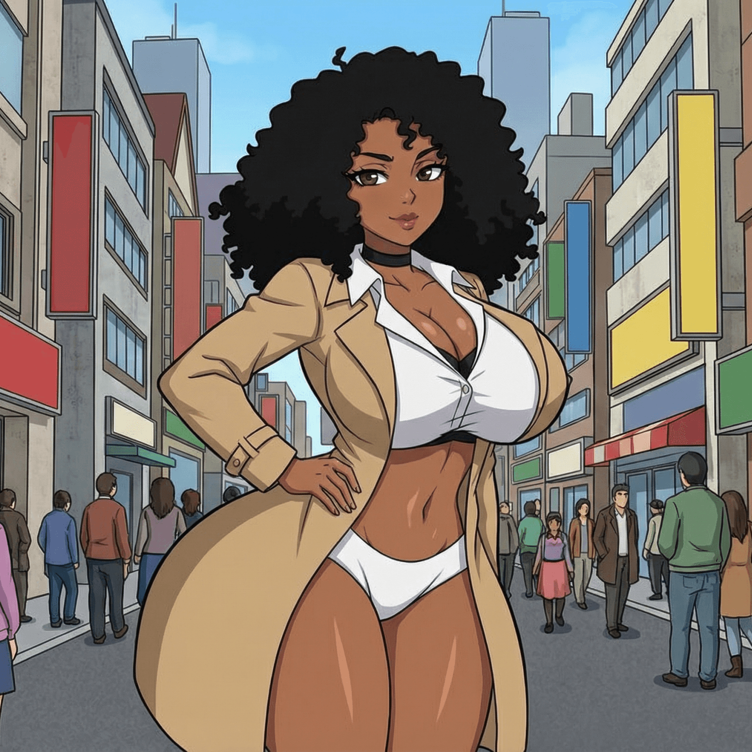 Andrea will draw anything for you