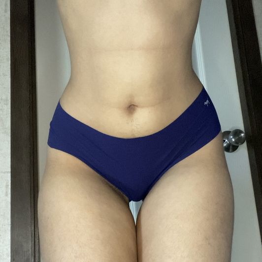 Blue No Show Panty