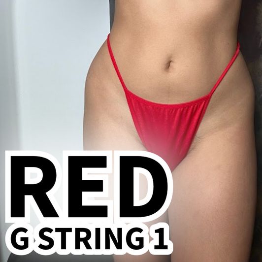 Red G String 1