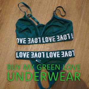 Green Love Underwear