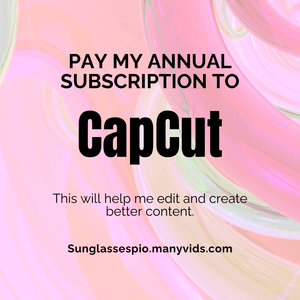 CapCut for a year !!