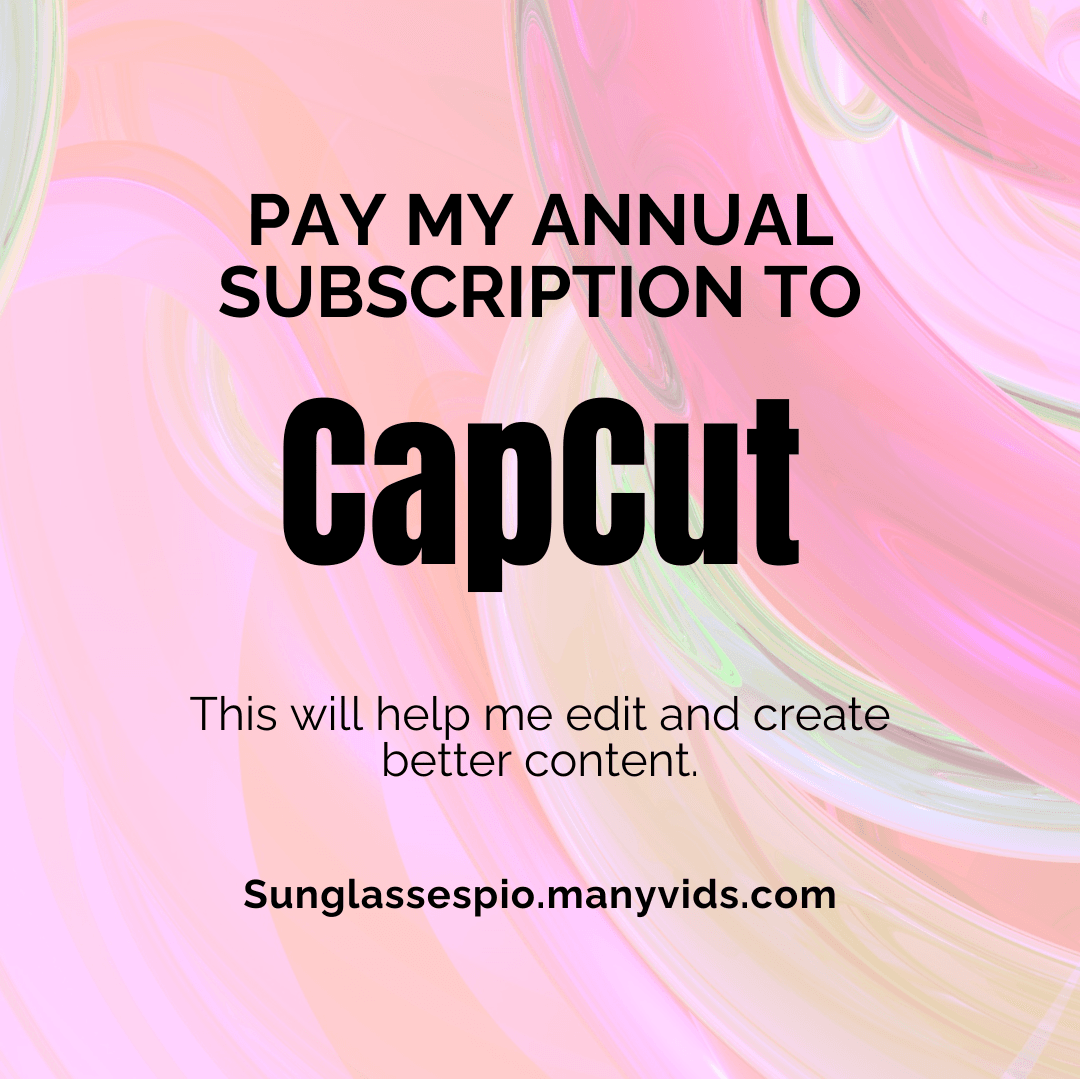 CapCut for a year !!