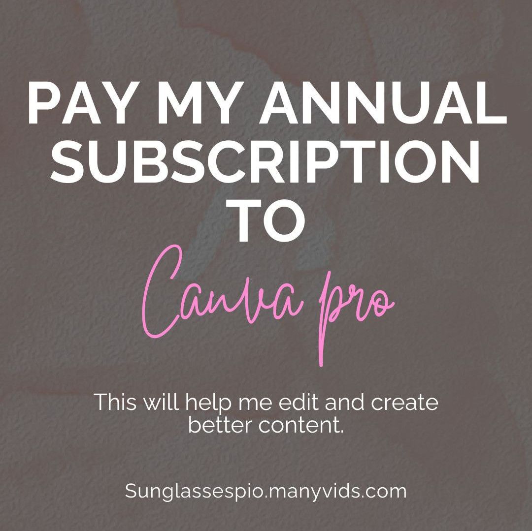 Canva Pro for a year !