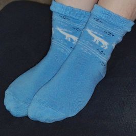 Blue Winter socks
