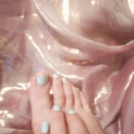 Pink Silk Feet Fetish PhotoSet