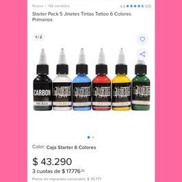 Tattoo ink set