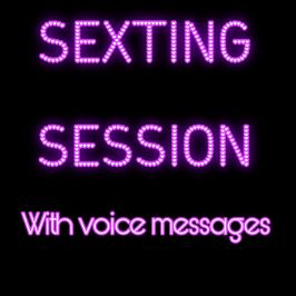 Sexting Session with Voice Messages