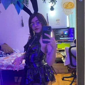 Bunny Girl with Glasses Cosplay Photos
