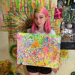 The World Of Transcendental Art By Sweet Sansarella