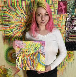 World Of Transcendental Art By Sweet Sansarella