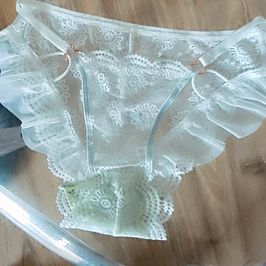 Lace panties plus my parfum