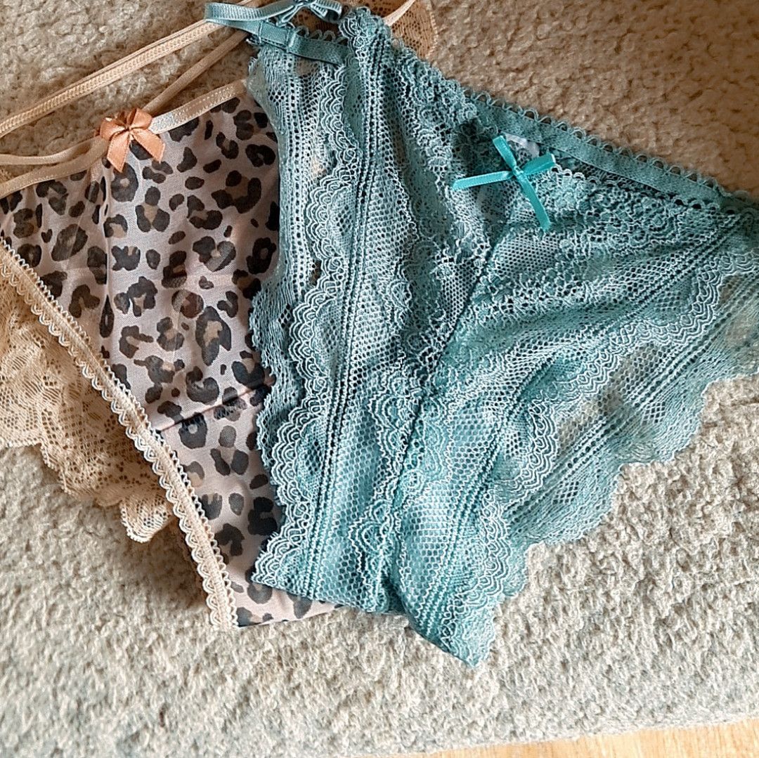 2 gorgeous panties plus note with your name