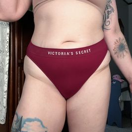Dark red Victorias Secret full coverage