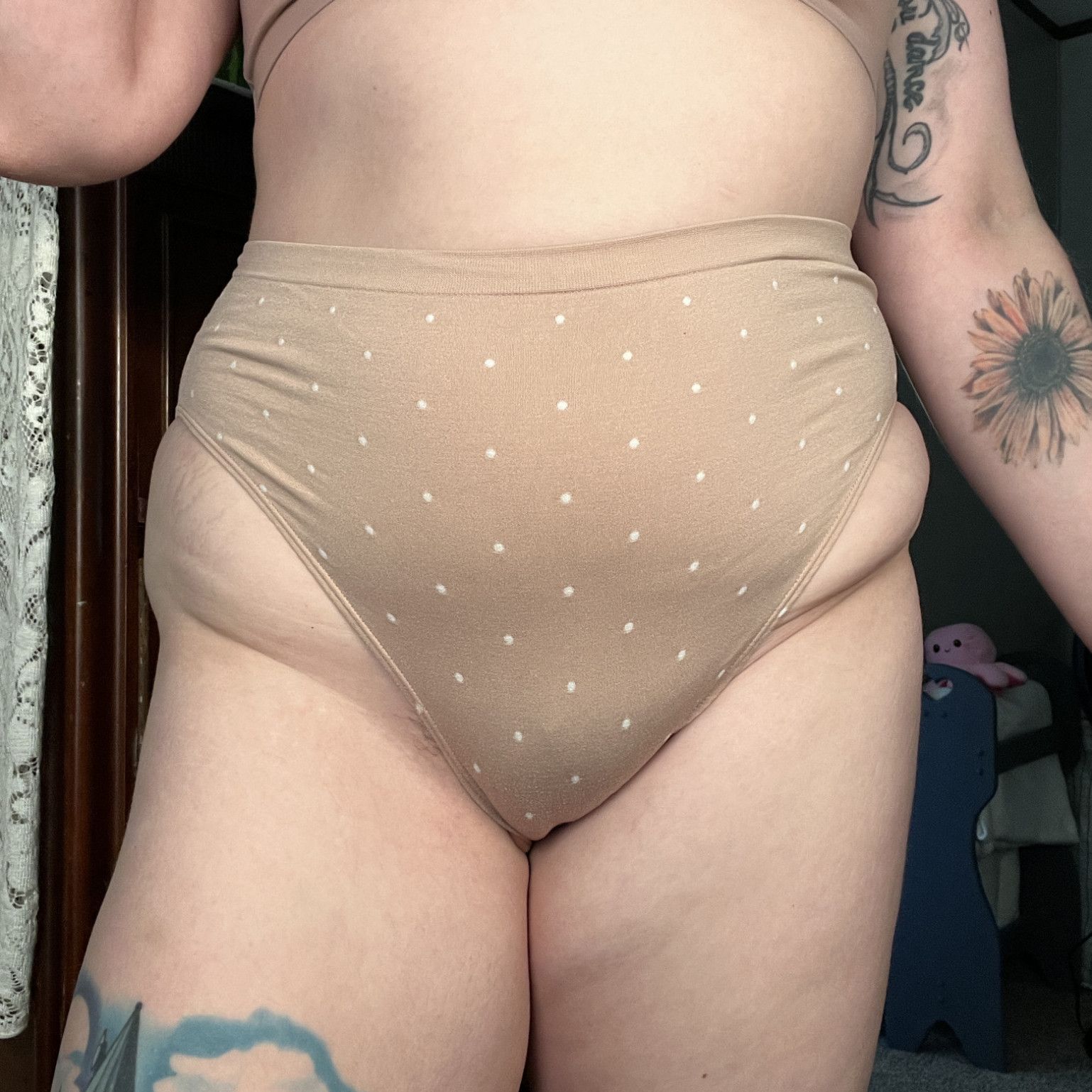 Extra high waisted granny panty