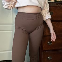 Brown leggings