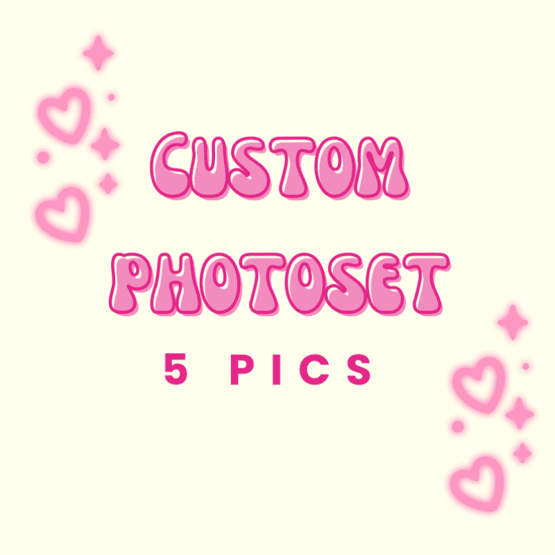 Custom photo set