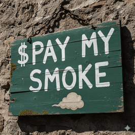 PAY FOR MY SMOKE