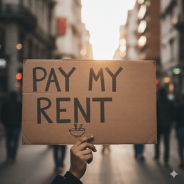 pay a whole months rent