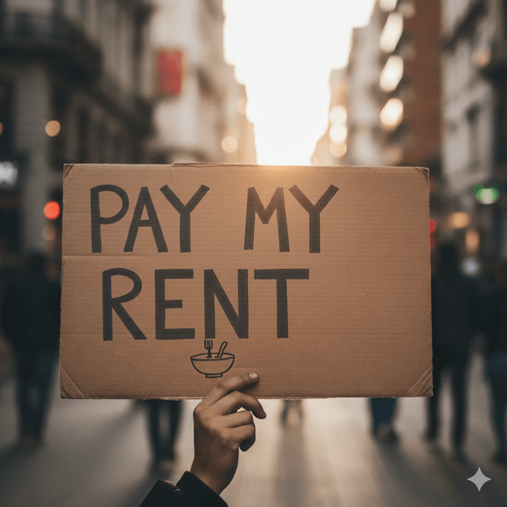 pay a whole months rent