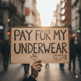 Pay for lingerie underwear