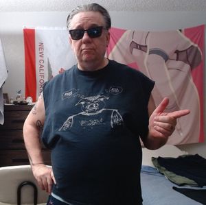Vintage Von Swine Sleeveless T Dillemma BLK