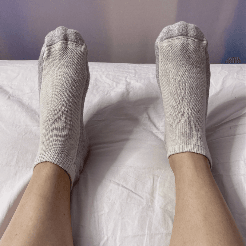 Mens White Ankle Socks