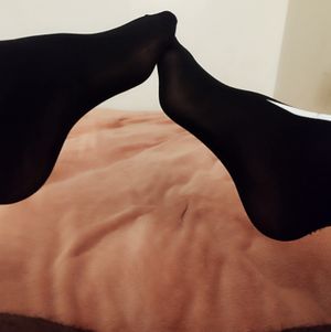 Black Thighhigh Sock Photoset