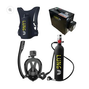 Lung T 1000 mask and tank