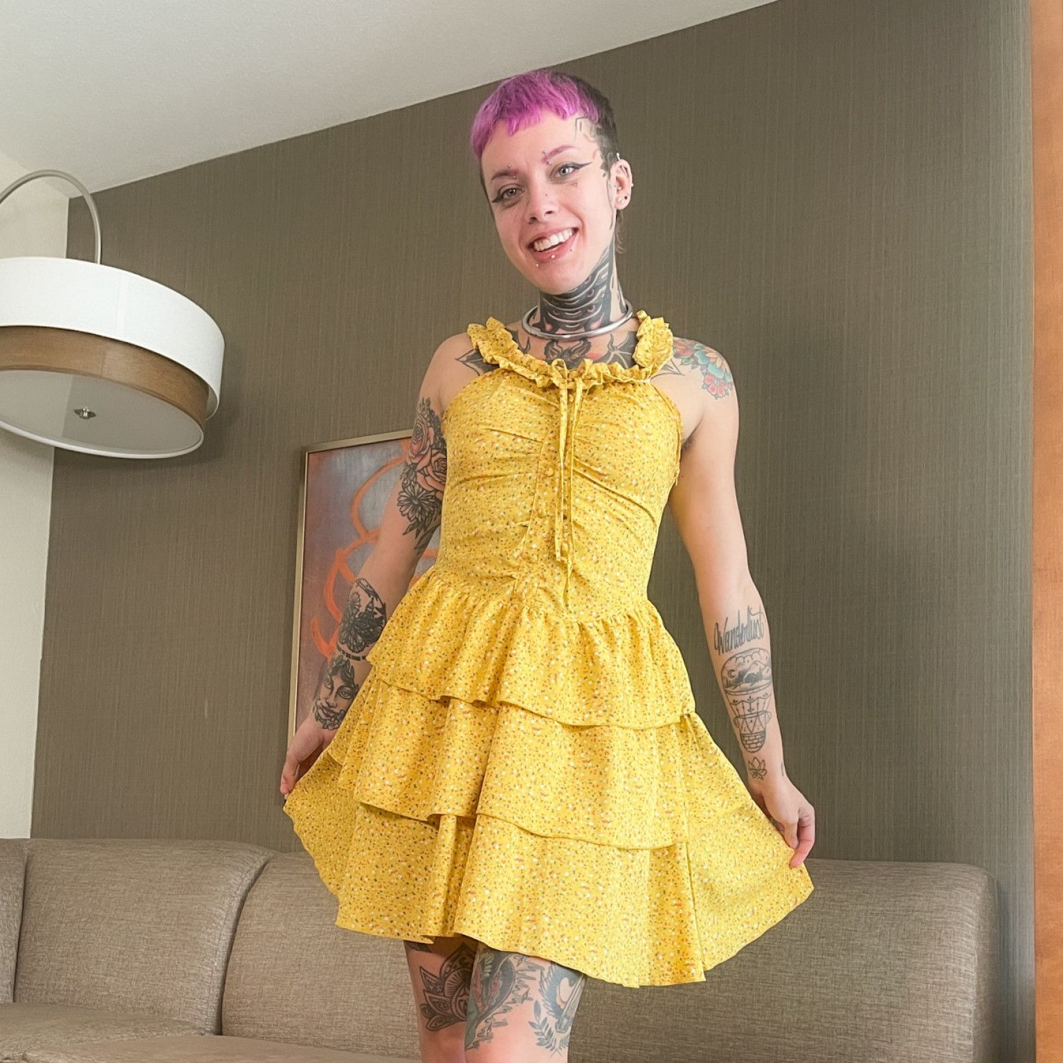 Little Spittle Pretty Girls for Interview and BDSM Undress