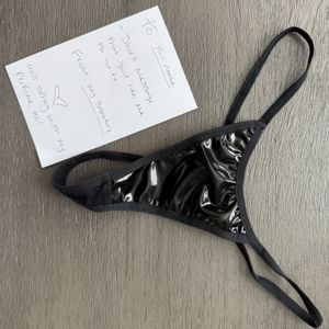 Pleather G string
