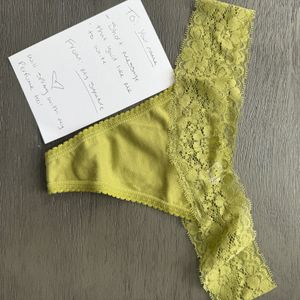 Green thong