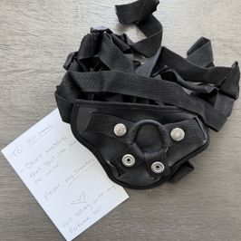 First strap on harness