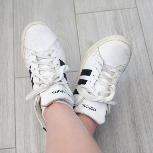 Dirty Adidas Courts Worn For 2 YEARS