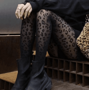 Cheetah Stockings